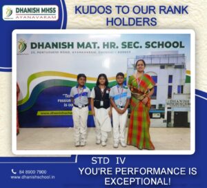 Dhanish School Rank Holders