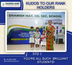 Dhanish School Rank Holders